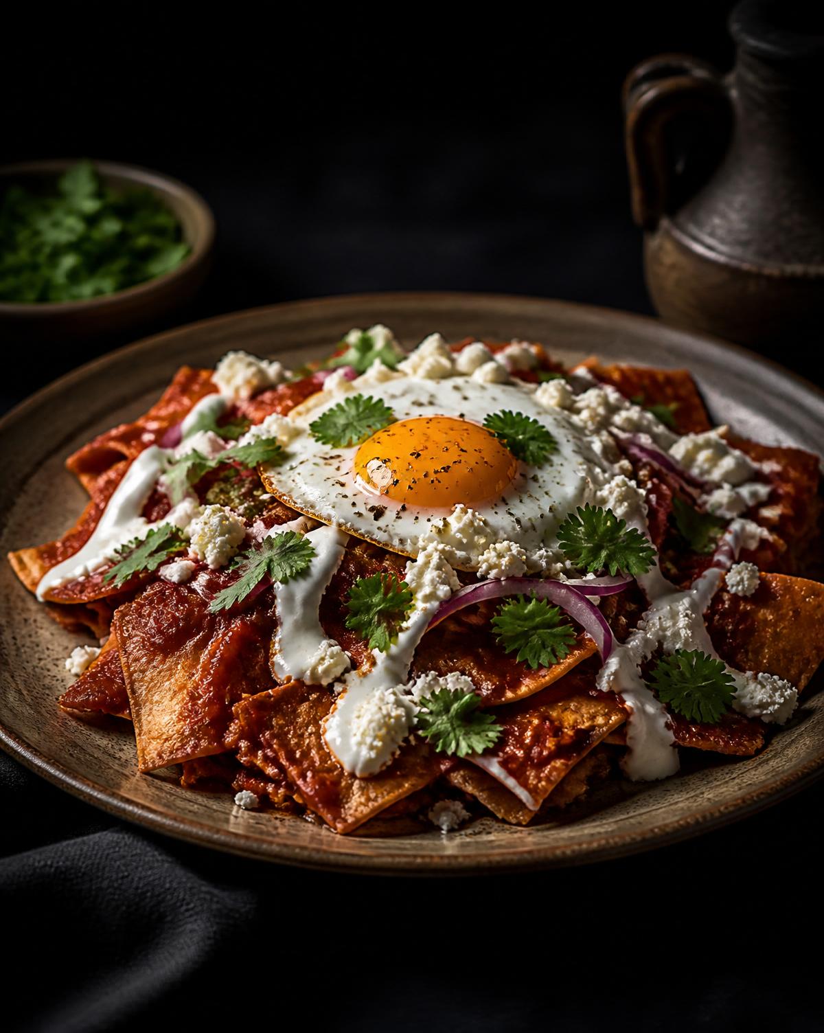 Chilaquiles Mexicanos — placeholder photography